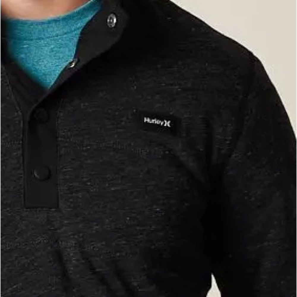 Hurley Transit Track Henley Pullover - Picture 4 of 6